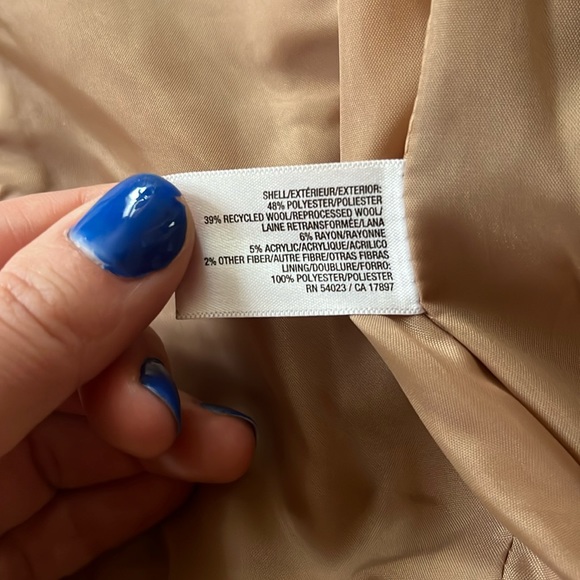 Old Navy Pea coat with gold button detail - Picture 7 of 10